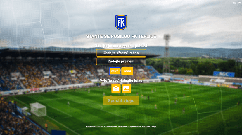 Microsite - FK Teplice